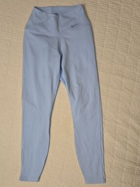 Nike  Light Blue High-Waist Leggings